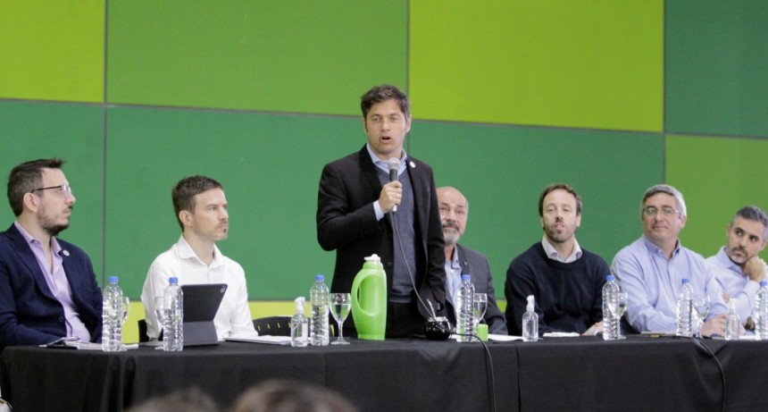 Kicillof:  Iniciamos un proceso de transformación para la Provincia a través de un modelo productivo inclusivo