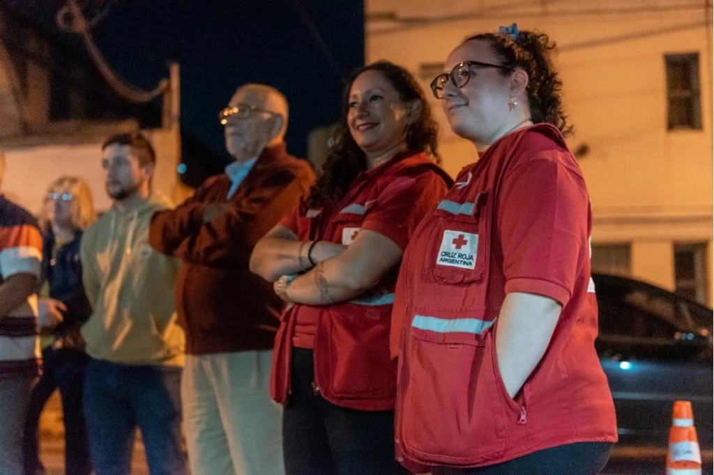 El Municipio y concejales de Juntos acompañaron el 30° Aniversario de la Cruz Roja Filial Campana