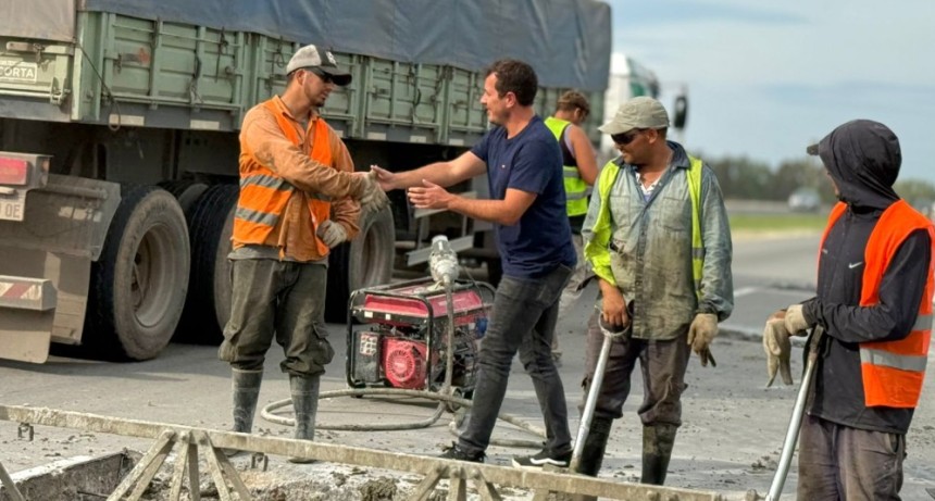 Con una inversi&oacute;n hist&oacute;rica de la Provincia, avanzan las obras  de Ruta 6