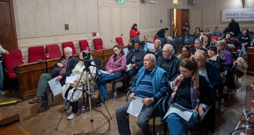 HCD: la Asamblea de Mayores Contribuyentes aprob&oacute; las nuevas Ordenanzas Fiscal e Impositiva