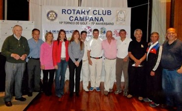 ROTARY CLUB CAMPANA   TORNEO DE GOLF