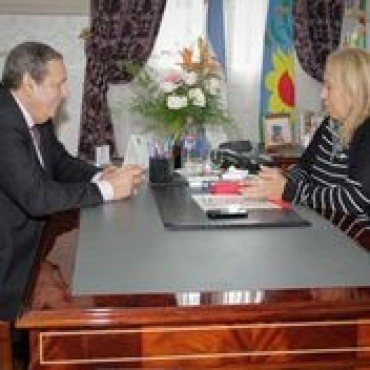 Osvaldo Rial particip&oacute; junto a la intendenta Stella Maris Giroldi