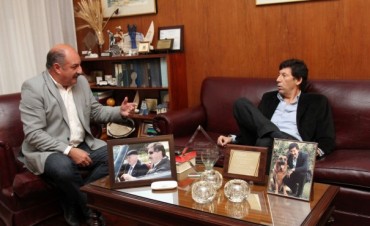 Cazador se reuni&oacute;n con Posse: intercambiaron ideas en materia de seguridad