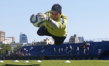 Concentrados para el partido frente a River por Copa Libertadores