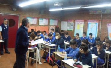El Municipio contin&uacute;a recorriendo las Escuelas con el Programa &ldquo;Conduciendo-Se&rdquo;
