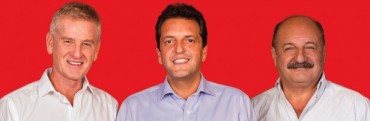 Massa + De Narv&aacute;ez + Cazador &ldquo;Somos el equipo ideal para frenar a los delincuentes&rdquo;