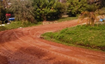 Se realiz&oacute; la recolecci&oacute;n de ramas en Las Campanas y perfilado y entoscado en Otamendi