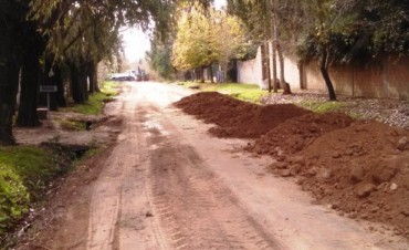 El Municipio realiz&oacute; mejoras y mantenimiento en las calles del barrio San Jacinto