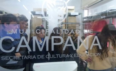 Alumnos del Colegio Armon&iacute;a visitaron la Biblioteca P&uacute;blica Municipal y el Archivo Hist&oacute;rico