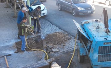 Avanzan las obras de realizaci&oacute;n de las nuevas rampas en el casco c&eacute;ntrico