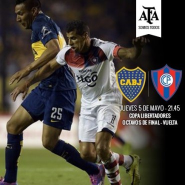 Boca Juniors es local de Cerro Porte&ntilde;o por la Copa Libertadores