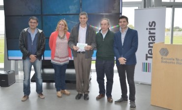 El Municipio acompa&ntilde;&oacute; a Tenaris en la entrega de cr&eacute;ditos fiscales a escuelas t&eacute;cnicas 