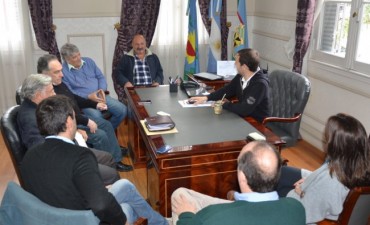 Nueva reuni&oacute;n entre el Intendente y los presidentes de los bloques del HCD