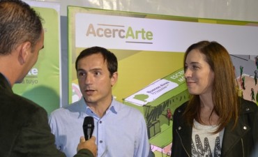 La gobernadora Vidal particip&oacute; del cierre de AcercArte en Campana