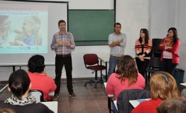 Con m&aacute;s 75 inscriptos comenz&oacute; el Curso de Cuidadores Domiciliarios