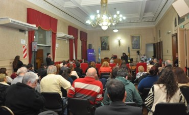Homenajes realizados en el H.C.D