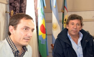 El intendente se reuni&oacute; con su par Gustavo Posse, para establecer lazos entre los municipios