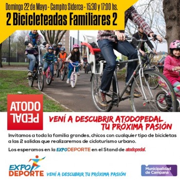 La actividad de A Todo Pedal para el fin de semana