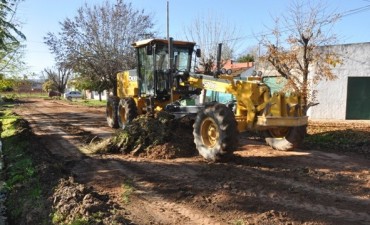Contin&uacute;an los trabajos de mantenimiento en Los Nogales 