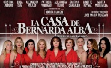 La Casa de Bernarda Alba llega al Teatro LA ROSA