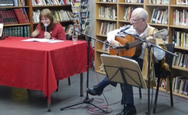 Emotivo homenaje a Atahualpa Yupanqui  en la Biblioteca Municipal