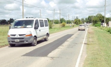 El Municipio volver&aacute; a reparar desde ma&ntilde;ana la Ruta 4 