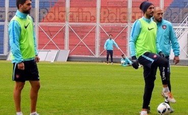 El plantel profesional de San Lorenzo de Almagro realiz&oacute; un ensayo recreativo