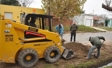 Siguen los trabajos de mantenimiento en el barrio Villanueva 