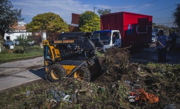Se realizaron tareas de mantenimiento en Villanueva y El Destino