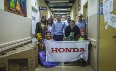 Honda realiz&oacute; una importante donaci&oacute;n al sector de Pediatr&iacute;a del Hospital Municipal 