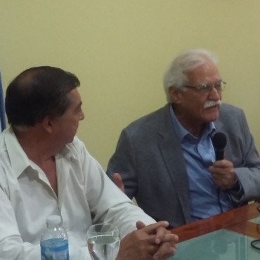 Aldo Pignanelli brind� una interesante charla en el Centro de Empleados de Comercio
