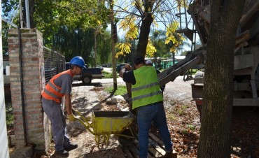 Se realizan obras de mejoras en el Jard&iacute;n N&deg; 913 de Las Praderas 