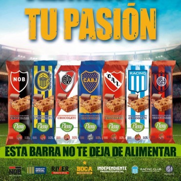 Pleny lanza su línea “Fútbol”
