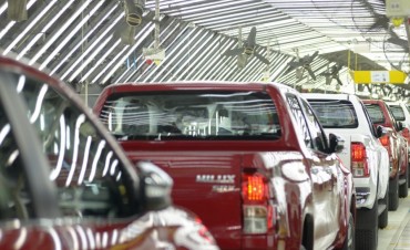 Toyota Argentina aumentar&aacute; un 30% la producci&oacute;n de su planta en Z&aacute;rate