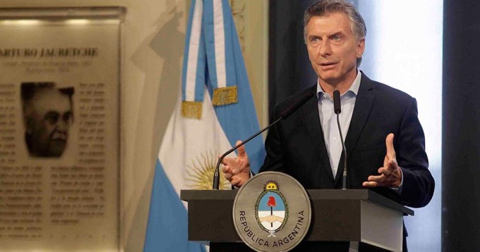 Macri asisti&oacute; al Tedeum en la Catedral porte&ntilde;a