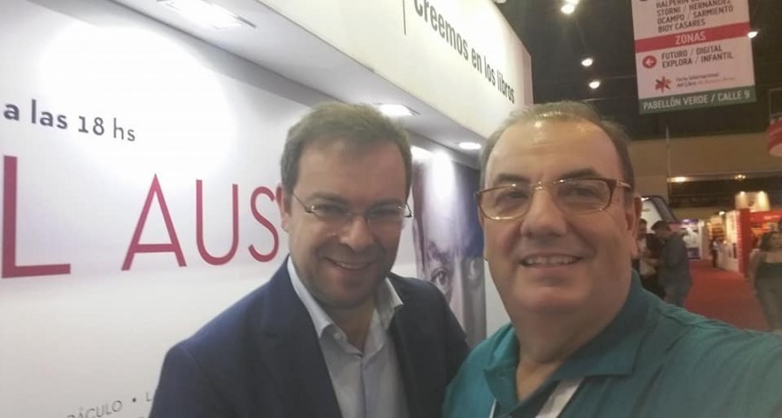 Javier Sierra en la 44&ordm; Edici&oacute;n de la Fiesta Internacional del Libro