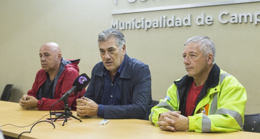 Tras el temporal, el Municipio desplegó múltiples operativos en distintos puntos de la ciudad