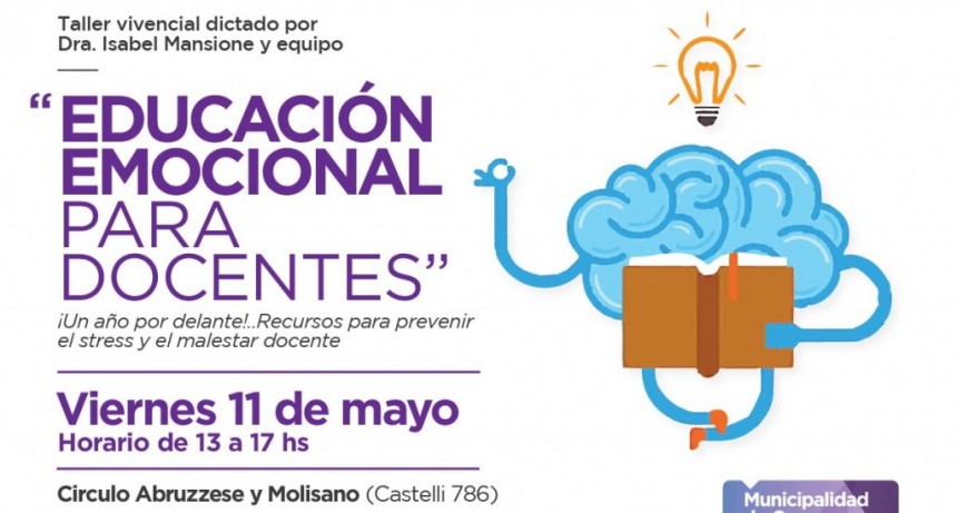 Se dictar&aacute; un taller sobre educaci&oacute;n emocional para docentes