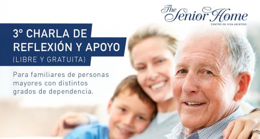 Invitan a una charla gratuita para familiares de personas mayores con distintos grados de dependencia