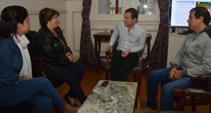 El Intendente se reuni&oacute; con representantes de distintas instituciones
