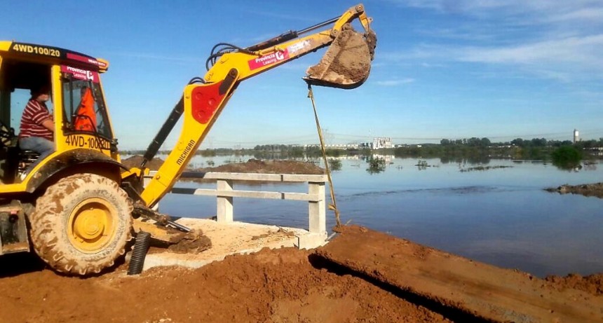El Municipio trabaj&oacute; intensamente para evitar anegamientos en San Felipe 