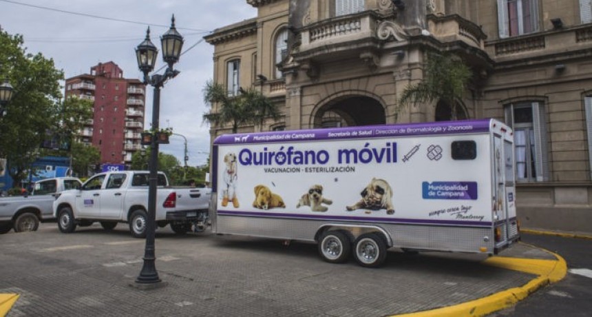El quir&oacute;fano m&oacute;vil estar&aacute; en Dallera, 9 de Julio y Romano