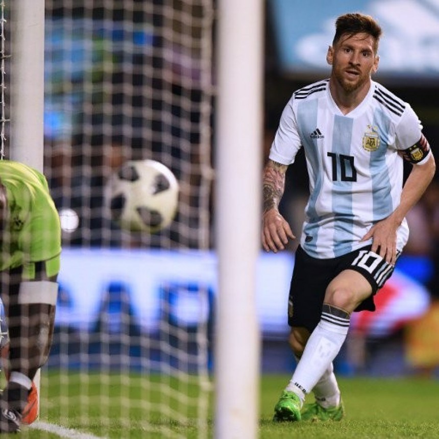 Argentina derrot&oacute; a Hait&iacute; por 4 a 0