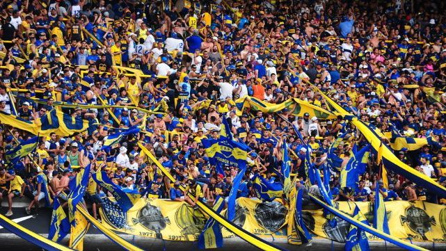 Interna en la barra de Boca Juniors por un trapo en alambrado de la Bombonera