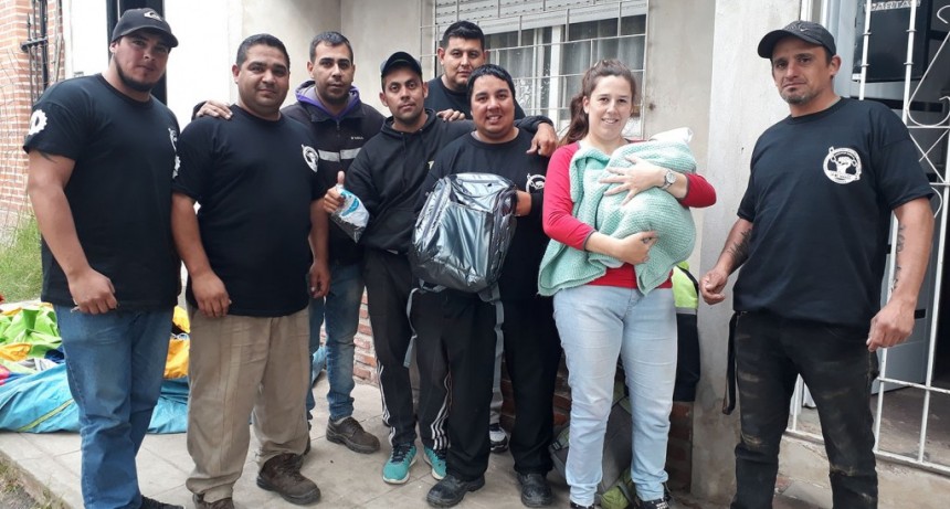 La Juventud Sindical de los Municipales de Campana en marcha
