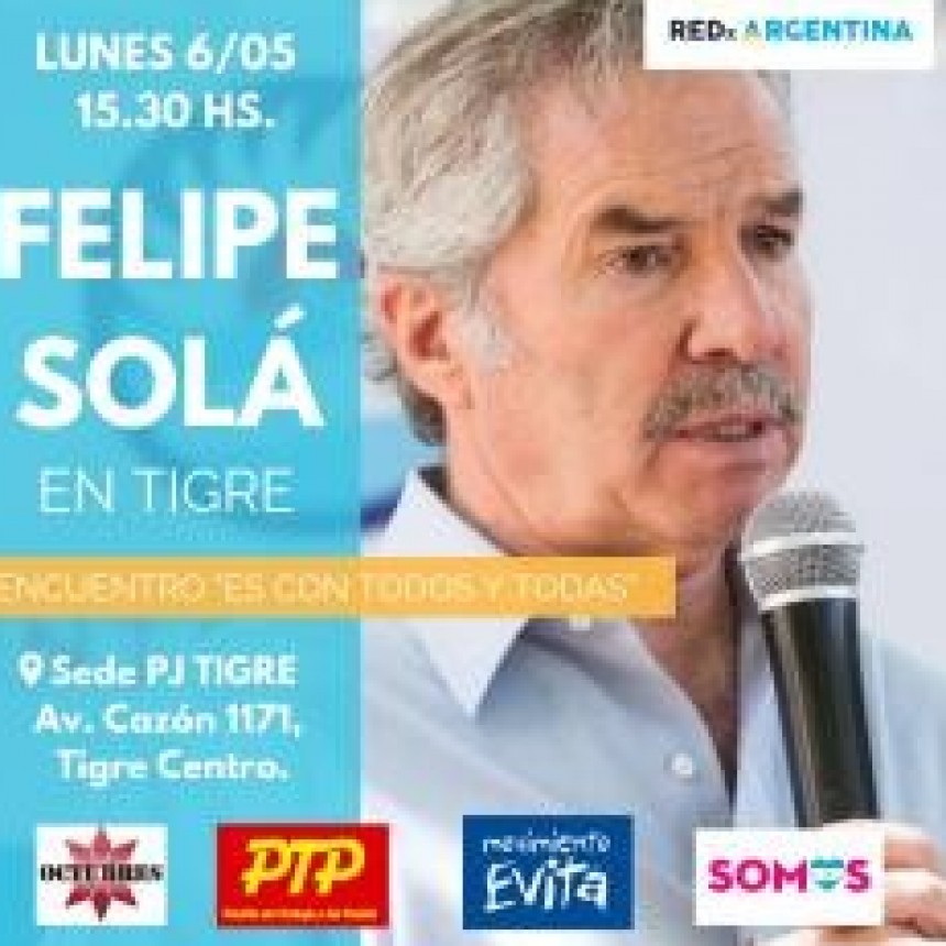 FELIPE SOL&Aacute; VISITA TIGRE