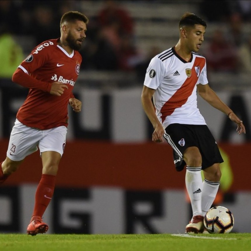 River Plate empató con Internacional de Porto Alegre 2 a 2