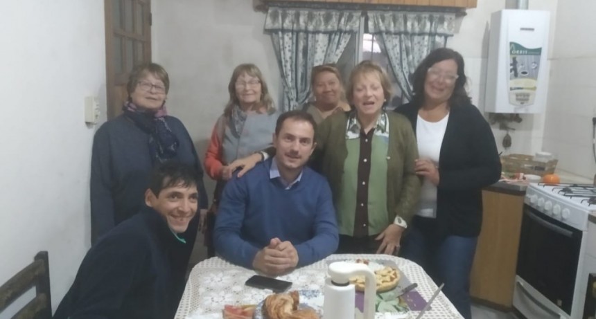 El Intendente visit&oacute; a Mar&iacute;a Isabel Ch&aacute;vez, una artista de ley