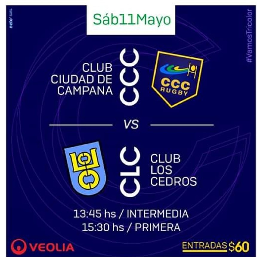 Ciudad de Campana recibe a Los Cedros