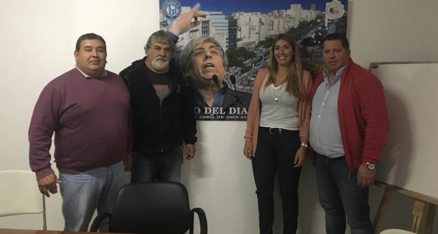 MARIA EUGENIA GIROLDI FUE RECIBIDA POR EL SINDICATO DE CAMIONEROS